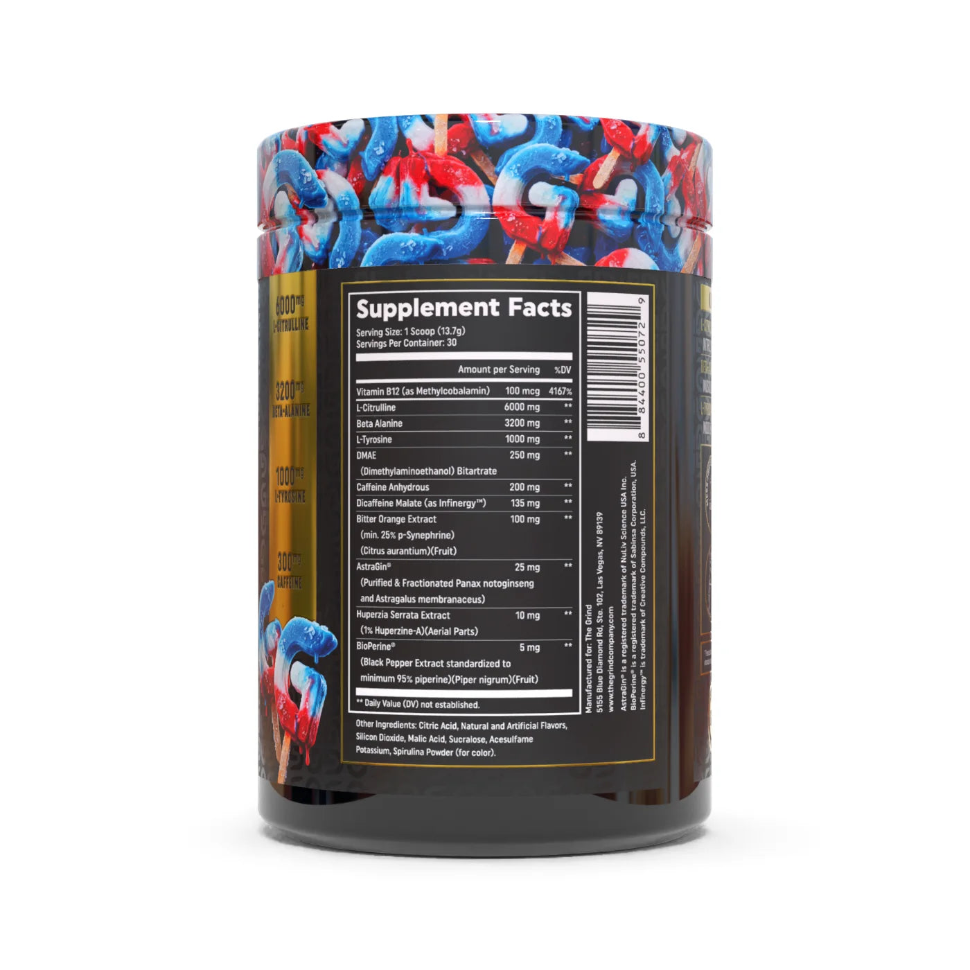 Grind Mode Pre-Workout — America's Pop product detail