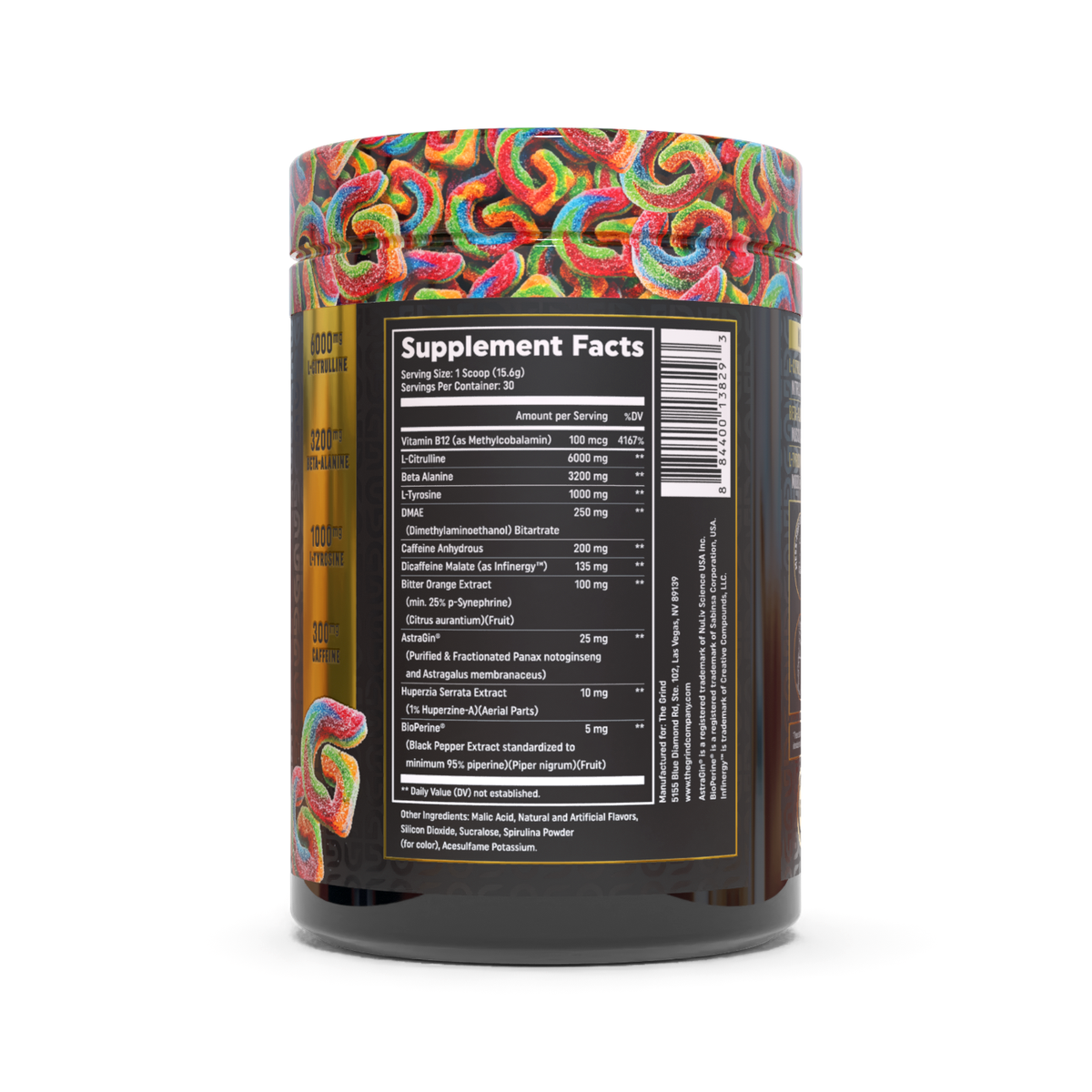 Grind Mode Pre-Workout — Sour Gummy