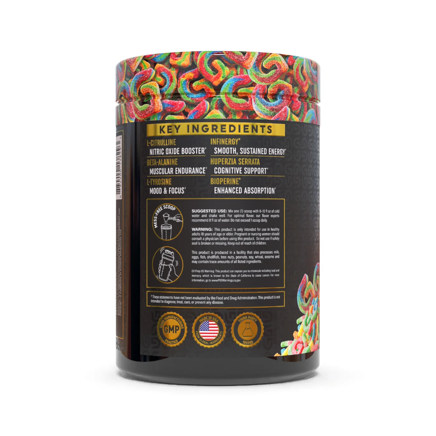 Grind Mode Pre-Workout — Sour Gummy product detail
